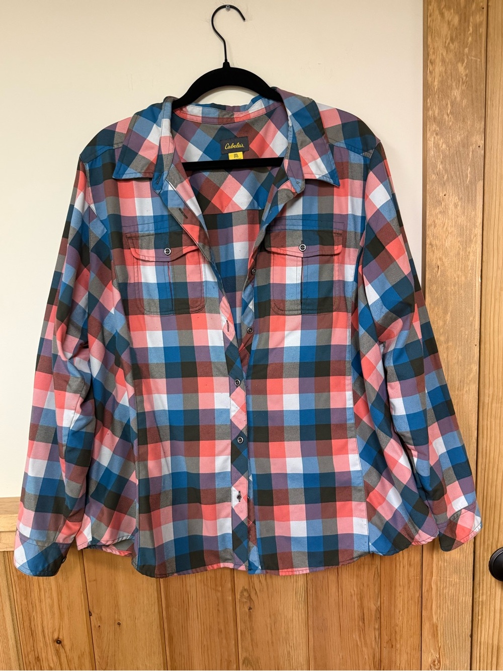 Cabela's Plaid Button-Up Shirt